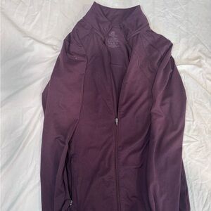Purple Full-Zip Jacket